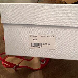 Saks Fifth Avenue Red Sandals